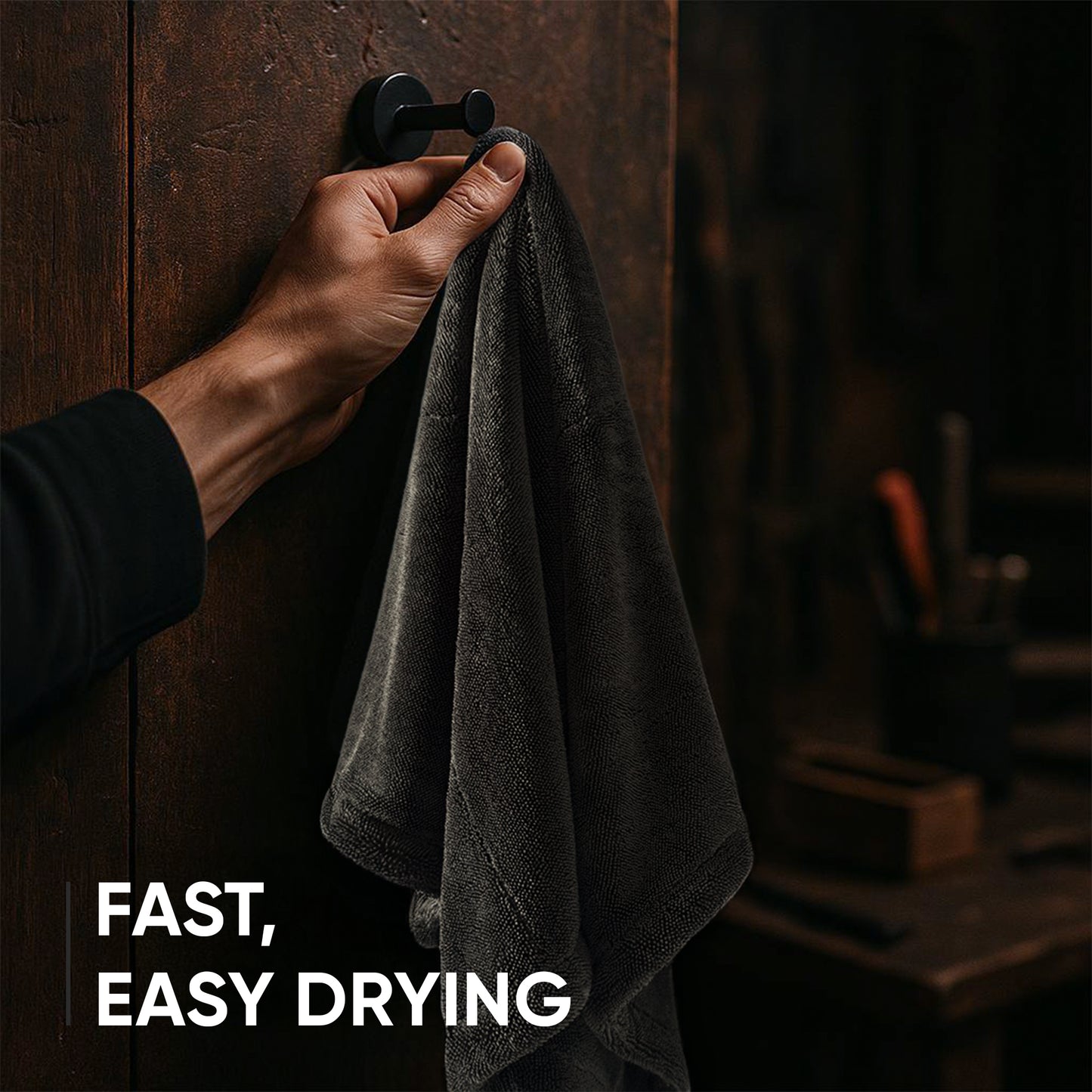 Papa Dragon Double-Sided Microfiber Car Drying Towel 1300 GSM- XL Size
